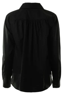 A Shirt Thing Celeste Pullover Shirt in Black