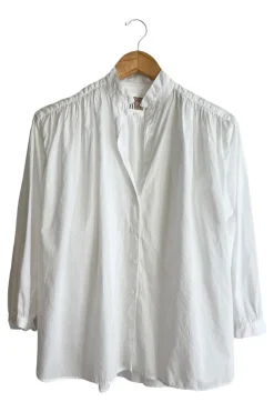A Shirt Thing Flora Top in White
