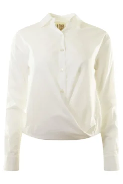 A Shirt Thing Ondine Blouse in White