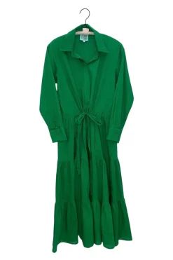 A Shirt Thing Scarlet Dress in Kelly