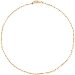 Alexa Leigh 2mm Gold Ball Necklace