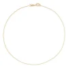 Alexa Leigh 1.5mm Gold Ball Chain Necklace