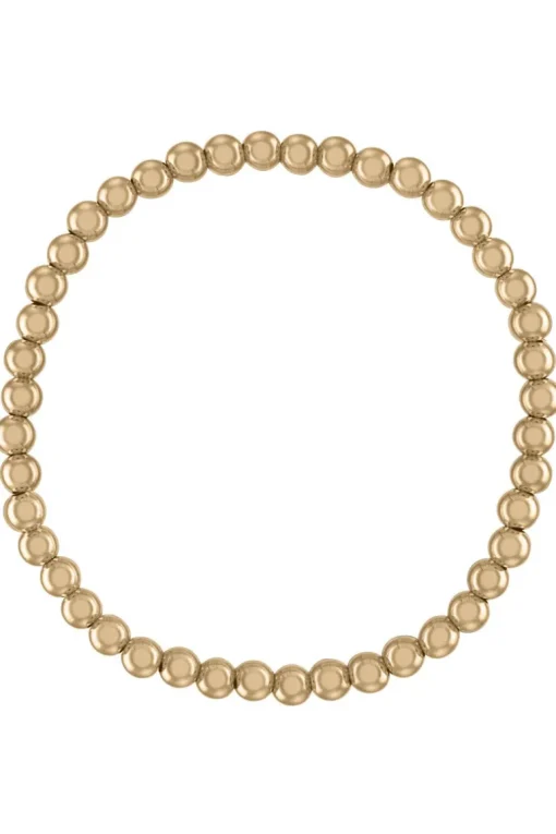 Alexa Leigh 4mm Gold Ball Bracelet