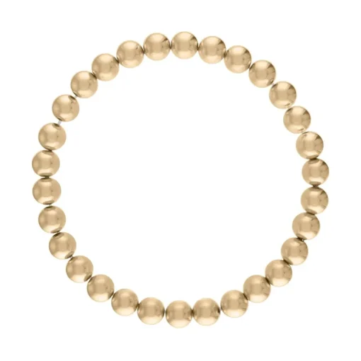 Alexa Leigh 6mm Gold Ball Bracelet