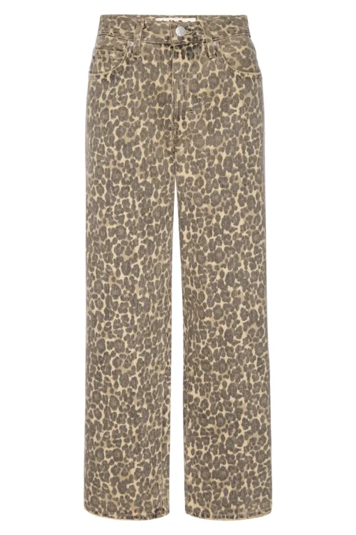 AMO Denim Billie Jeans in Leopard