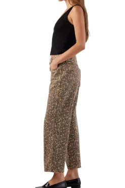 AMO Denim Billie Jeans in Leopard