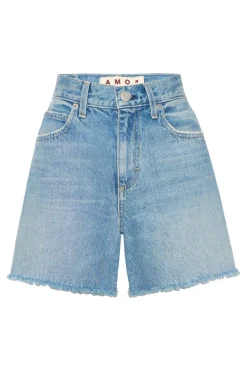 AMO Denim Billie Shorts in Free Spirit