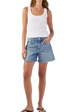AMO Denim Billie Shorts in Free Spirit