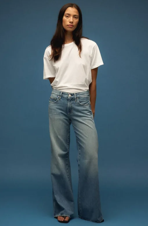 AMO Denim Faith Flare in Maverick