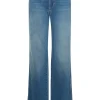 AMO Denim Georgia Split Flare Jeans in Dearest