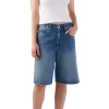 AMO Denim Laura Gaucho Short in Offbeat