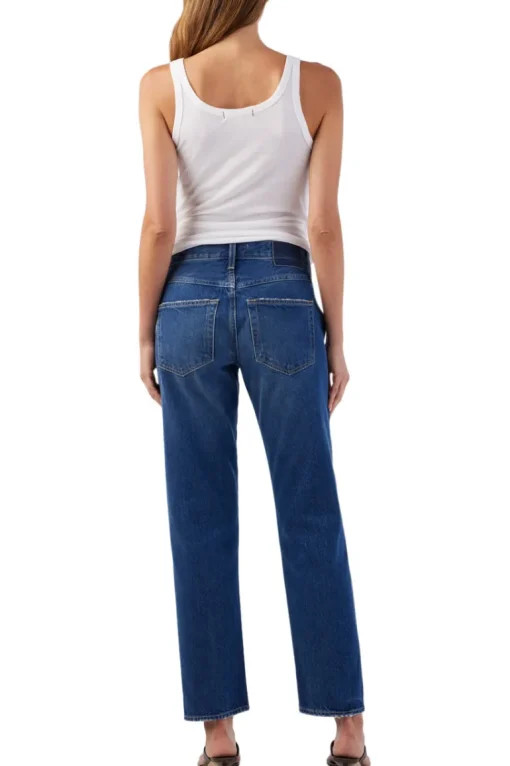 AMO Denim Libby Straight Leg Jeans in Mastermind