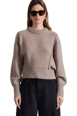 Apiece Apart Alina Dolman Sweater in Walnut