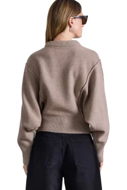Apiece Apart Alina Dolman Sweater in Walnut