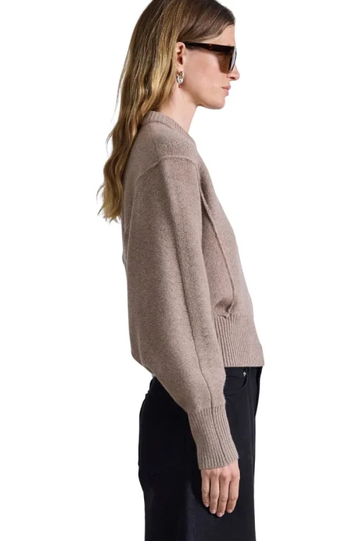 Apiece Apart Alina Dolman Sweater in Walnut