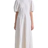 Apiece Apart Bettina Dress in Cream