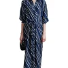 Apiece Apart Mila Shirt Dress in Navy Bias