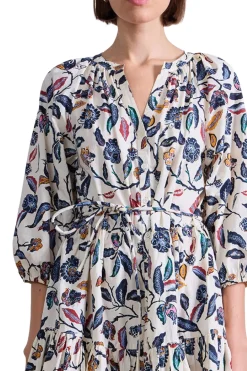 Apiece Apart Mini Mitte Dress in Garden Cream Floral