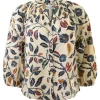 Apiece Apart Mitte Top in Garden Floral Cream