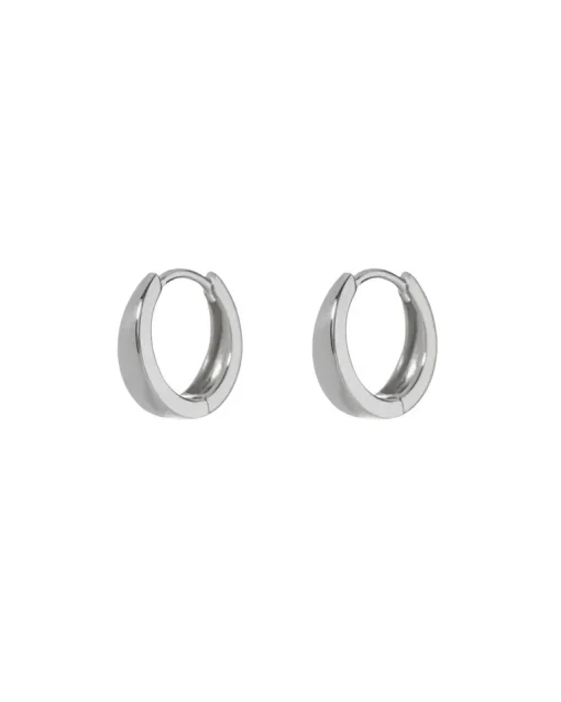 Apres Jewelry Geneva Huggies in 14kt White Gold