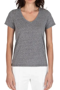 ATM Heather Donegal Jersey Schoolboy Tee in Heather Grey