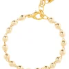 Chan Luu Andie Ball Chain Bracelet in Yellow Gold