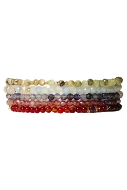 Chan Luu Campania Naked Wrap Bracelet in Multi Mix