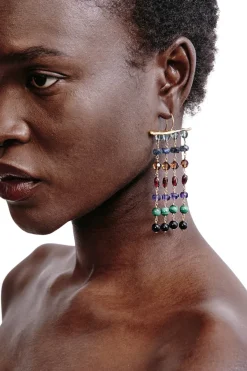 Chan Luu Contessa Waterfall Earrings