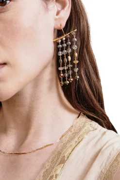 Chan Luu Contessa Waterfall Earrings