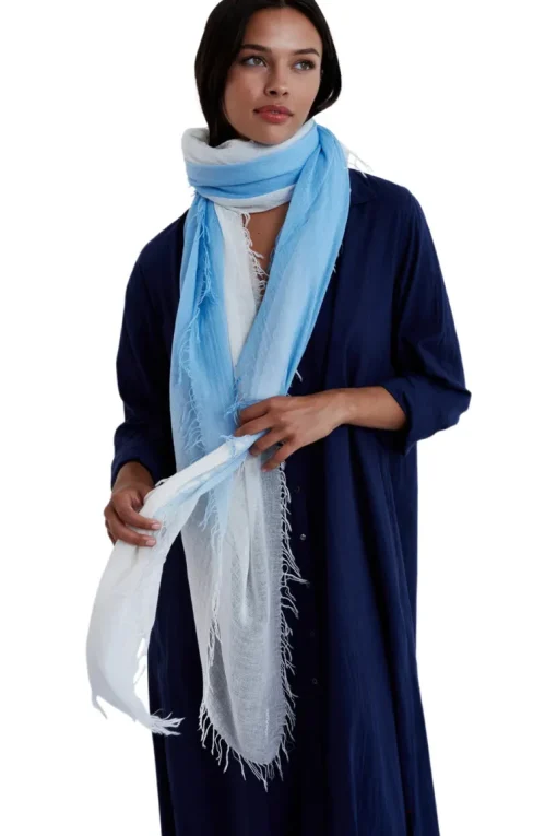 Chan Luu Dip-Dyed Cashmere and Silk Scarf