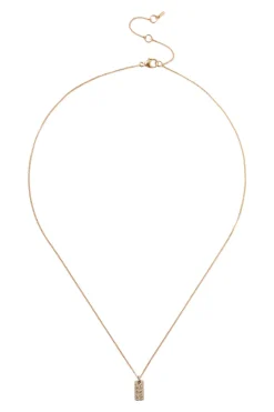 Chan Luu Domino Necklace in Yellow Gold