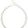 Chan Luu Ellis Chain Link Necklace in Silver