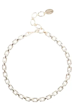 Chan Luu Ellis Chain Link Necklace in Silver