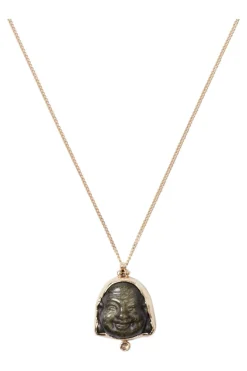 Chan Luu 14k Buddha Necklace