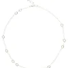 Chan Luu Leni Chain Link Necklace in Silver