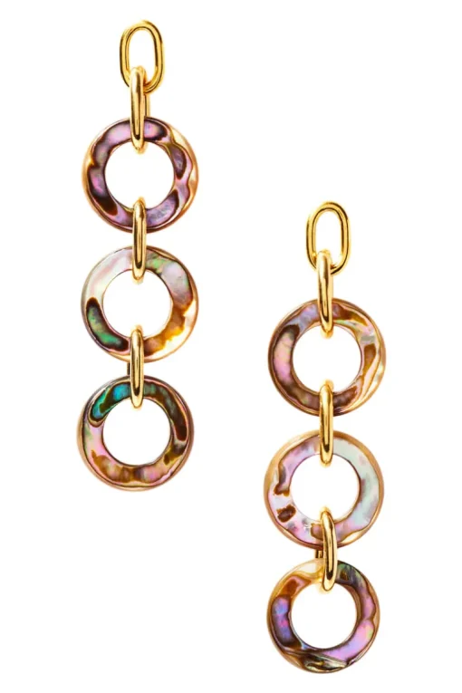 Chan Luu Mariner Earrings in Abalone