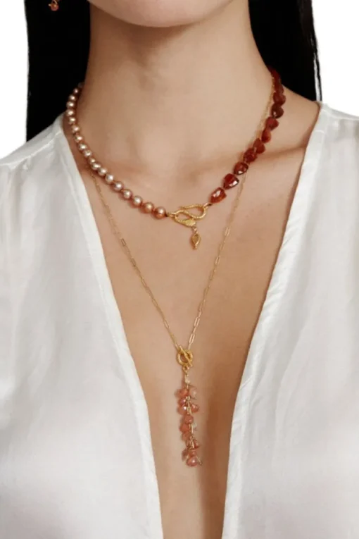 Chan Luu Multi Stone Necklace