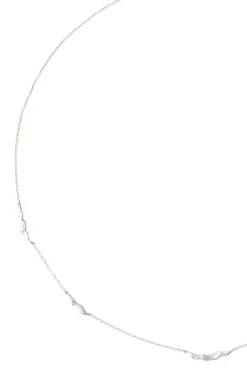 Chan Luu Silver Crescent Link Neckace