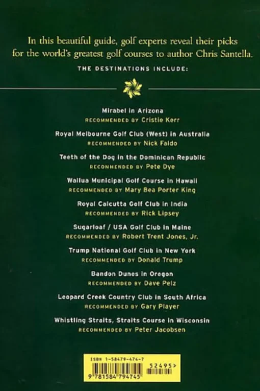 Fifty Places to Play Golf Before You Die by Chris Santella