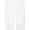Frame Denim Bubble Cargo in White