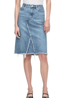 Frame Denim Deconstructed Skirt in Mabel