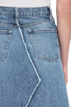 Frame Denim Deconstructed Skirt in Mabel