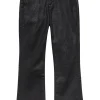 Frame Denim Le Crop Mini Boot in Houndstooth Shine