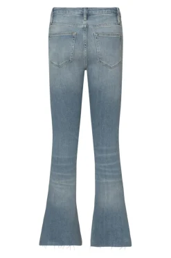 Frame Denim Le Crop Mini Boot Cascade in Wavey