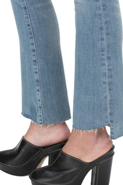 Frame Denim Le Crop Mini Boot Cascade in Wavey