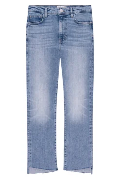 Frame Denim Le High Straight Corkscrew in Whimsy