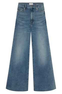 Frame Denim Le Palazzo Crop in Crave Raw After