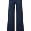 Frame Denim Le Palazzo Crop Raw After in Majesty