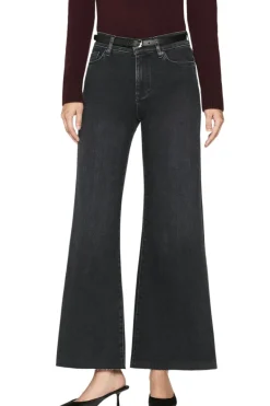 Frame Denim Le Palazzo Crop in Radio Raw After