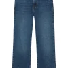 Frame Denim Ruler Crop in Rival